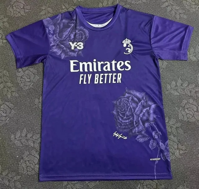 Adidas × Y-3 Real Madrid Jersey Rose Print