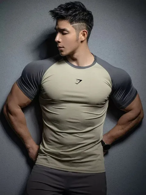 Gymshark Raglan Tee Two-Tone