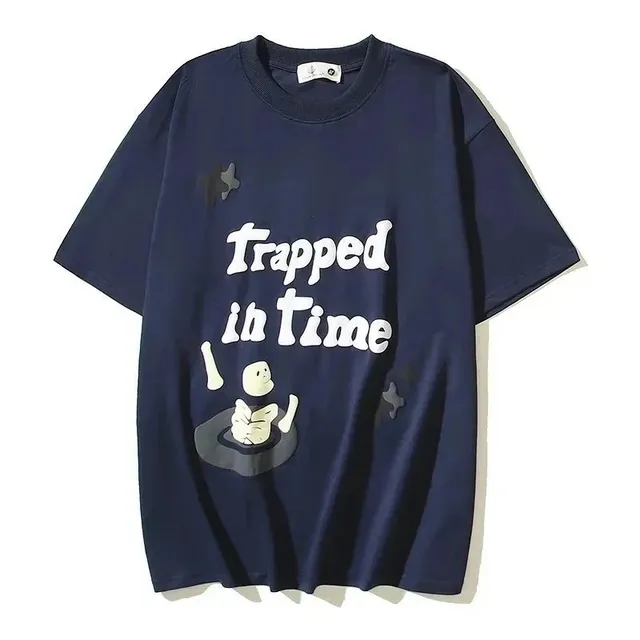 Broken Planet Trapped in Time Tee Skeleton Graphic