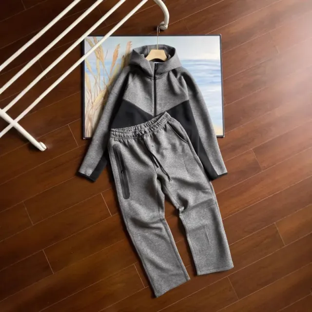 Black and dark gray