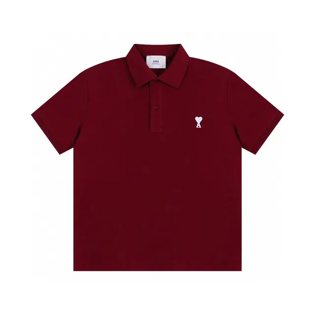 AMI Paris Polo Shirt Heart Logo