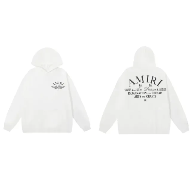 Amiri Hooded Sweatshirt Imagination and Dreams Print