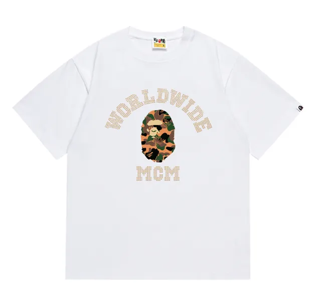 BAPE T-Shirt Worldwide MCM