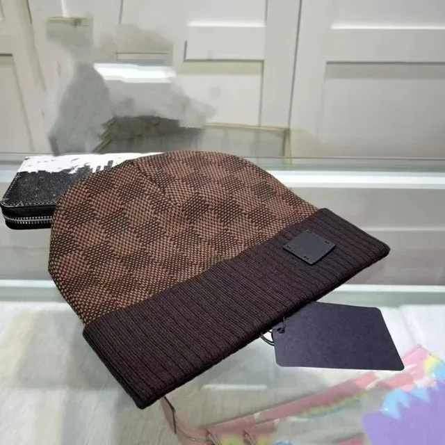 Louis Vuitton Beanie Damier Pattern
