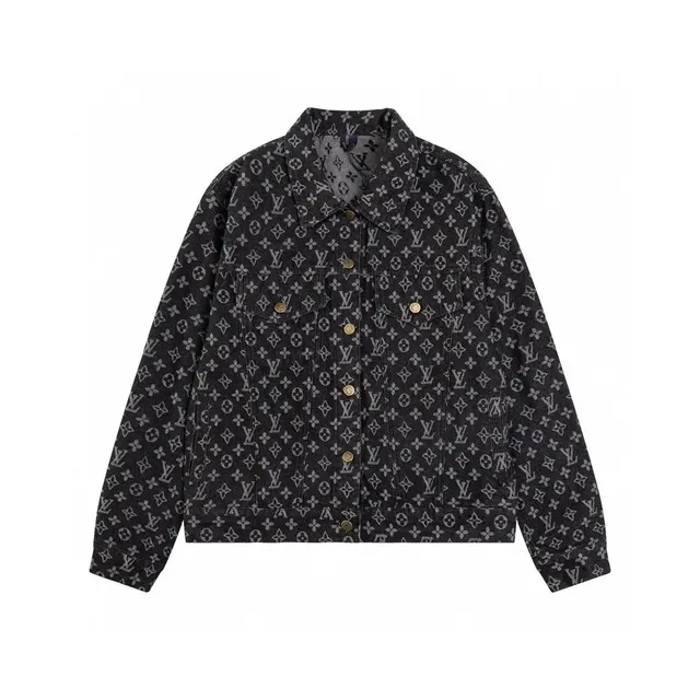 Louis Vuitton Denim Jacket Monogram Canvas