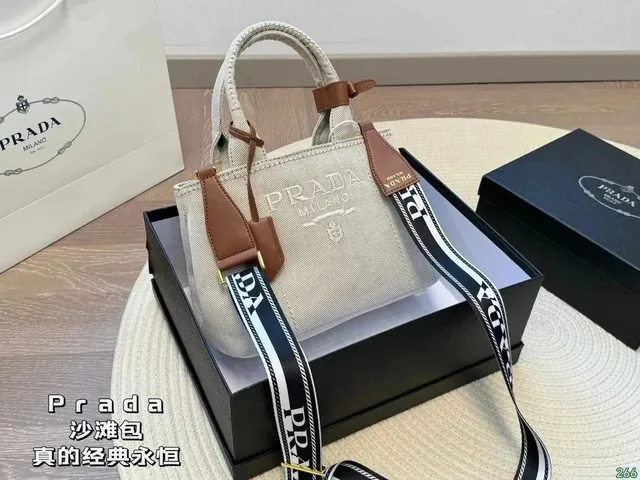 Prada Galleria Canvas and Leather
