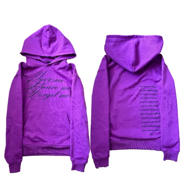 Fear of God Hooded Sweatshirt Script Print