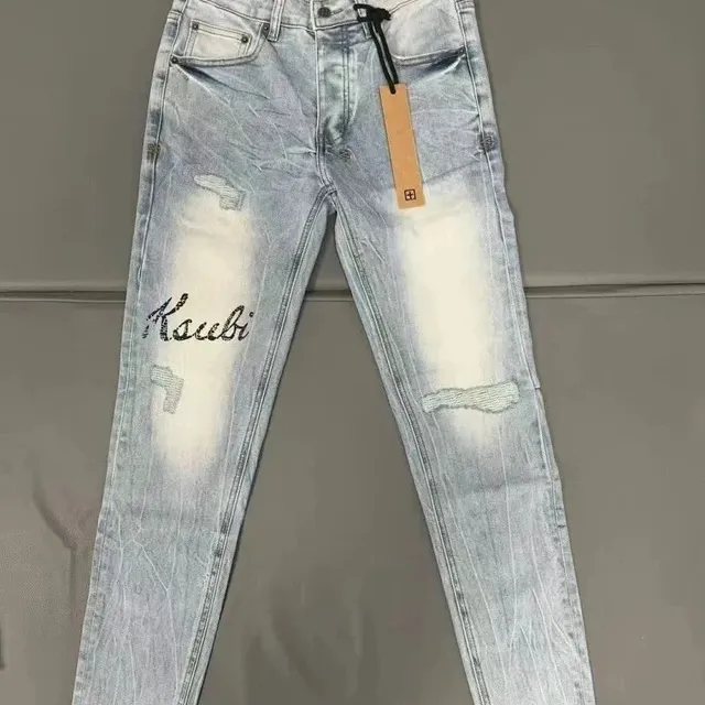 Distressed Jeans Ksubi Embroidery