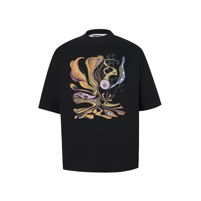 Broken Planet Graphic Tee Psychedelic Print