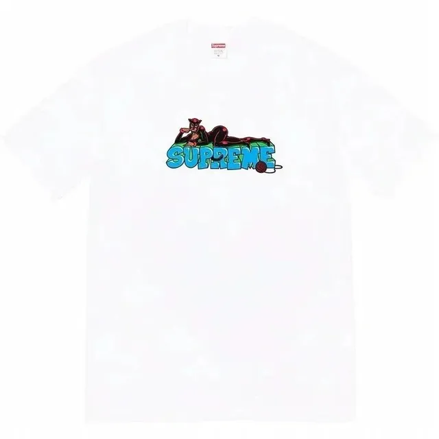 Supreme T-Shirt Cat Logo