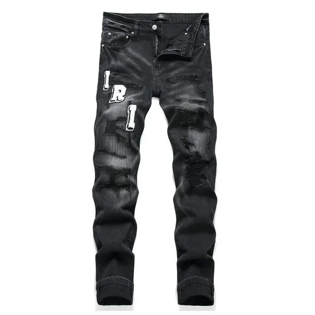 Amiri Distressed Jeans I.R.I. Patch