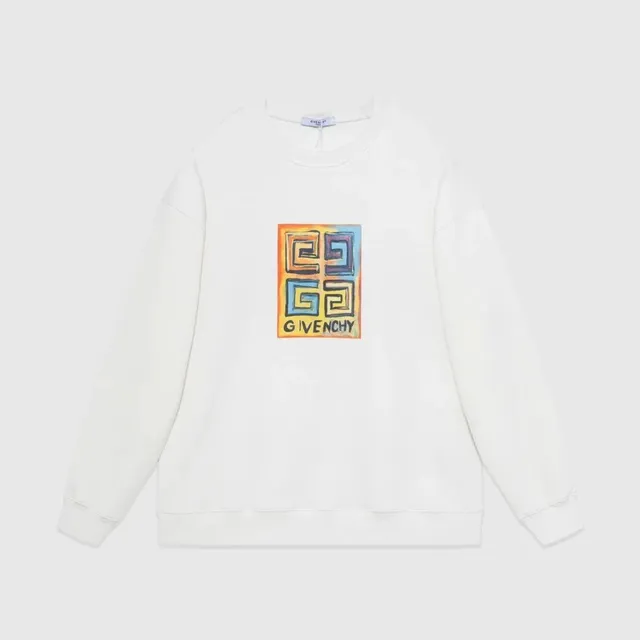 Givenchy Crewneck Sweatshirt Painted Logo