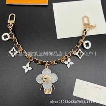 蓝色太阳花包链
