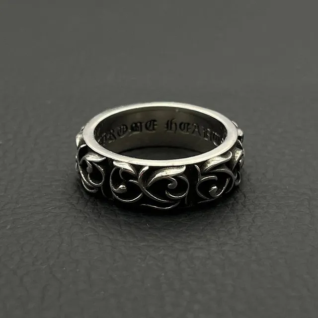 Chrome Hearts Ring Ornate Scrollwork
