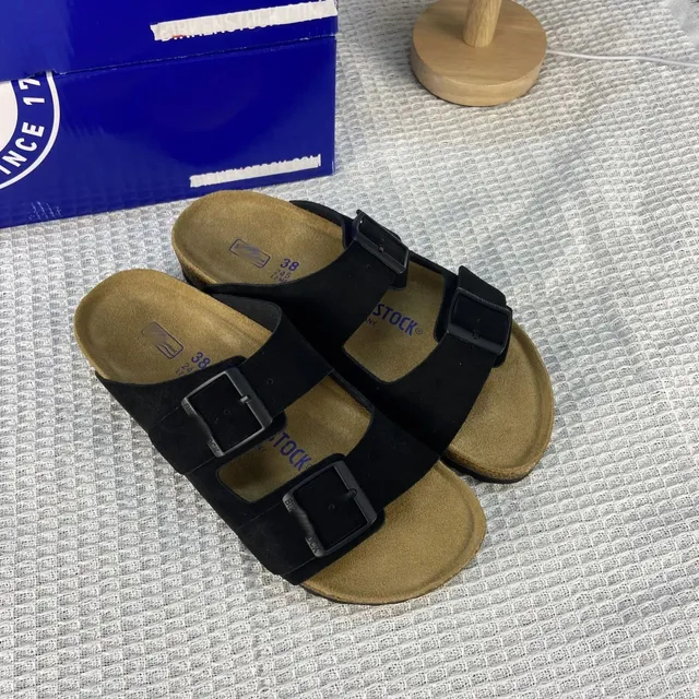 Birkenstock Arizona Black Suede