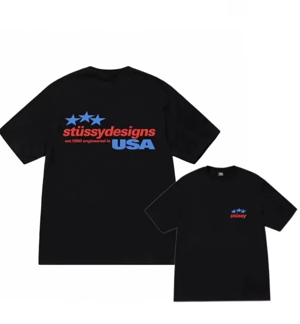 Stüssy Graphic Tee USA Logo