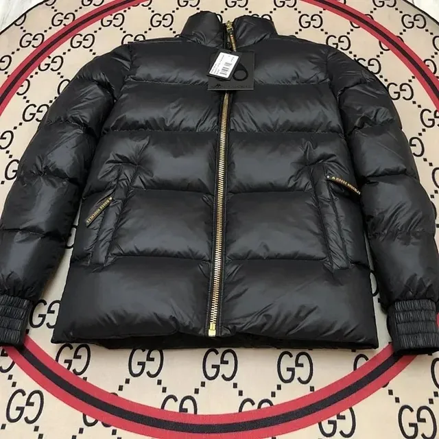 Moncler Puffer Jacket Gold Zip