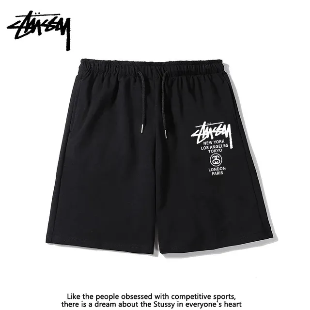 Stüssy Logo Shorts City Print