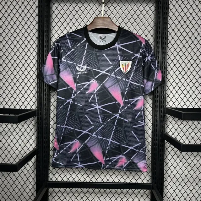 Athletic Bilbao × Adidas Home Jersey Geometric Print