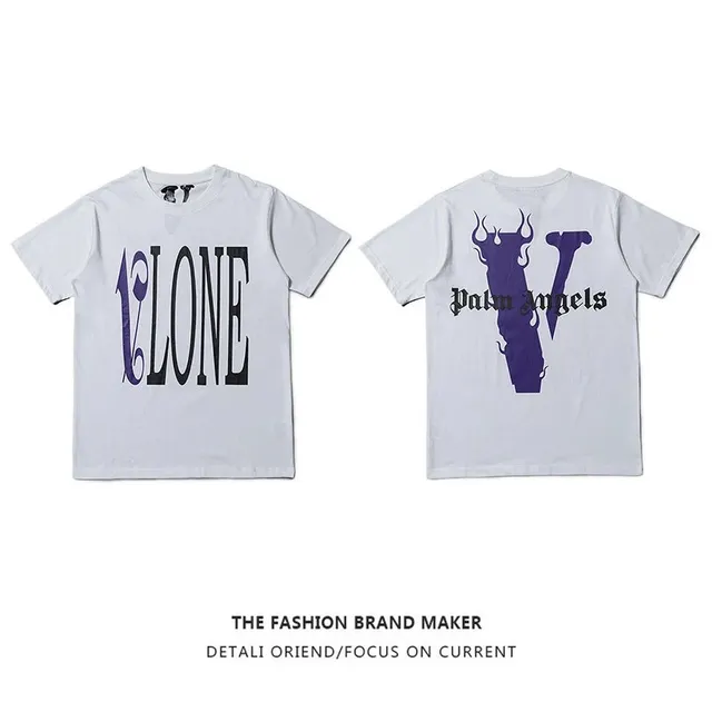 Pop Smoke Graphic Tee VLONE x Palm Angels