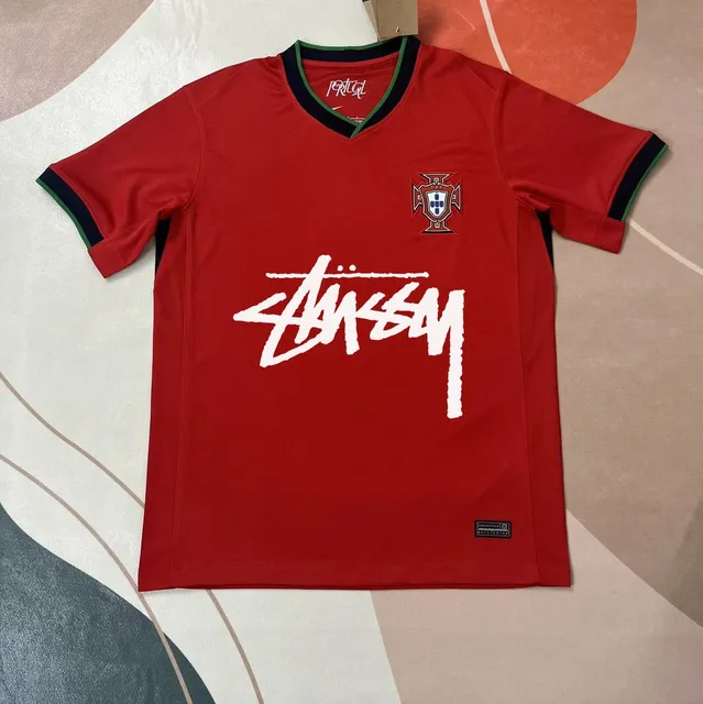 Nike × Stüssy Portugal National Team Jersey Stussy Collaboration