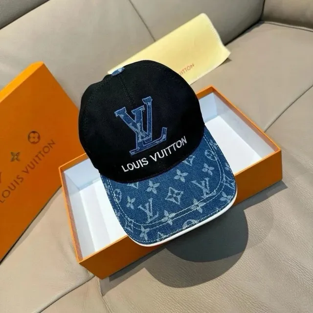 Louis Vuitton Baseball Cap Monogram Denim