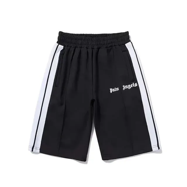 Palm Angels Track Shorts Logo Stripe