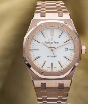 Audemars Piguet Royal Oak White Dial