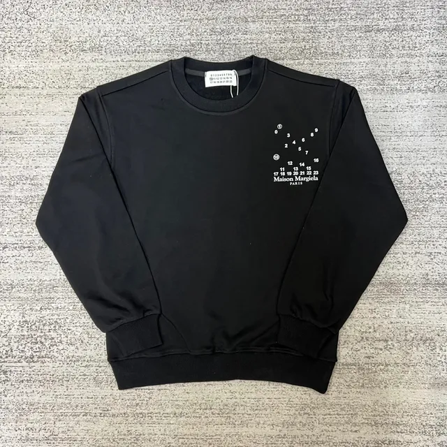 Maison Margiela Crewneck Sweatshirt Number Print