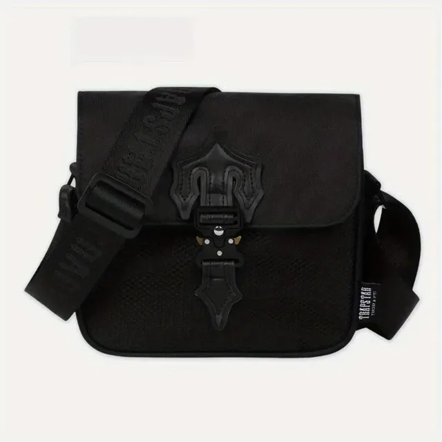 Trapstar Crossbody Bag Black Logo Strap