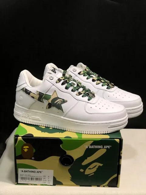 BAPE Air Force 1 Low Camouflage Star