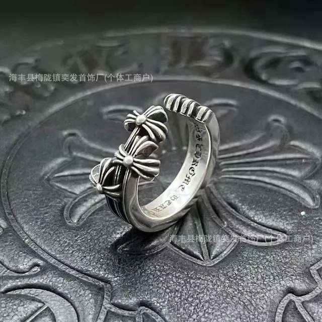 三十字架开口戒指