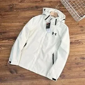 Under Armour Hooded Jacket Off-White