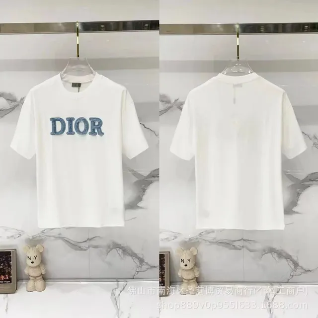 Logo T-Shirt Embroidered DIOR