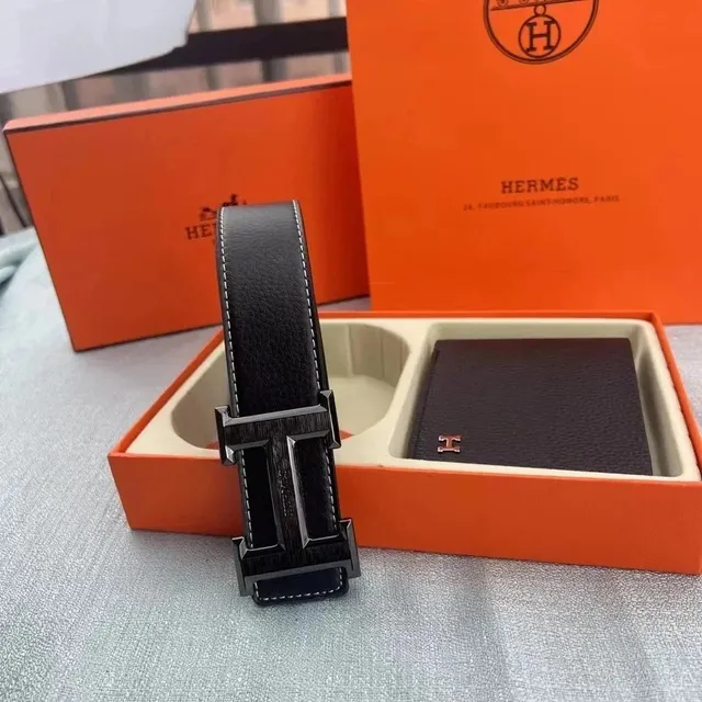 Hermès Constance Belt Black Taurillon Leather