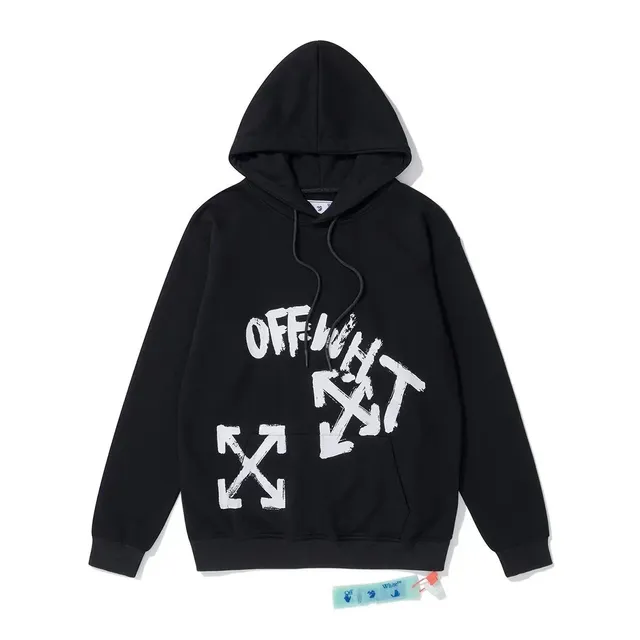 Off-White Hoodie Diag Arrow Print
