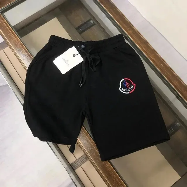 Moncler Logo Shorts Embroidered Logo