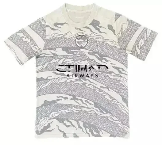 Manchester City Home Jersey Dragon Print