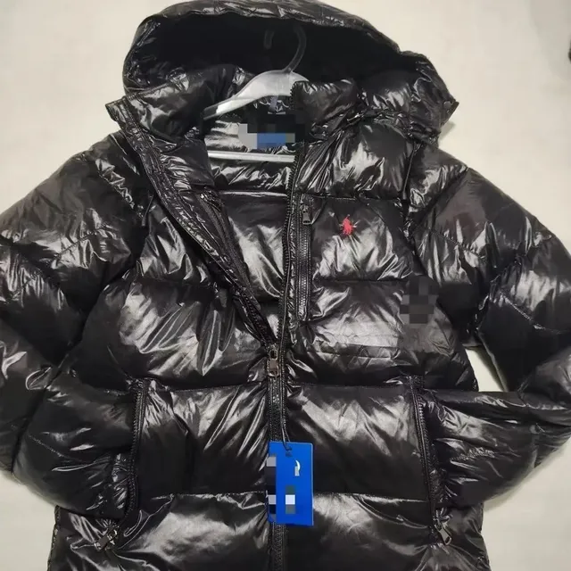 Polo Ralph Lauren Puffer Jacket Glossy Black