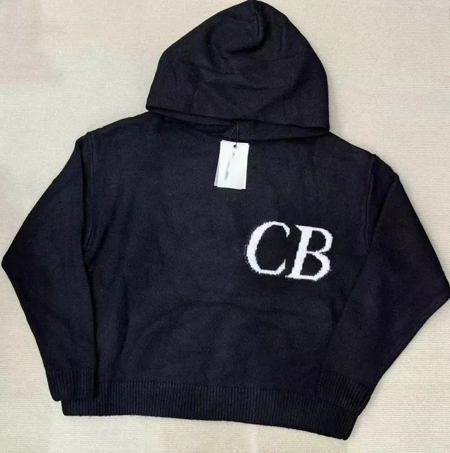 Cole Buxton Knit Hoodie CB Logo