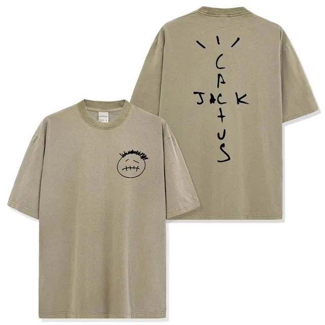 Travis Scott Cactus Jack Tee Stitched Face