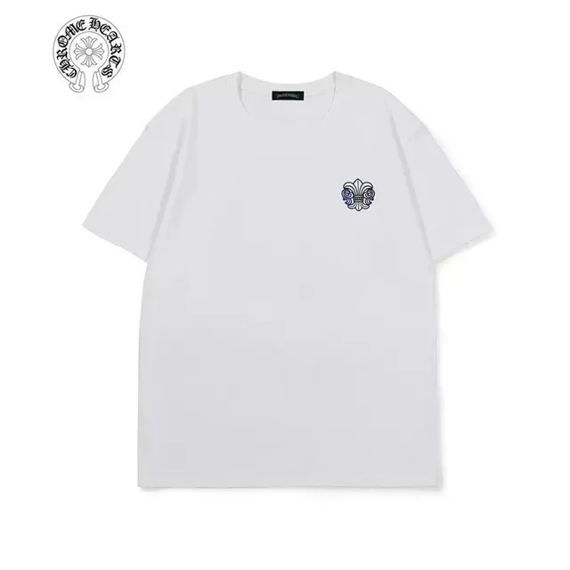 Chrome Hearts T-Shirt Fleur-de-Lis Embroidery