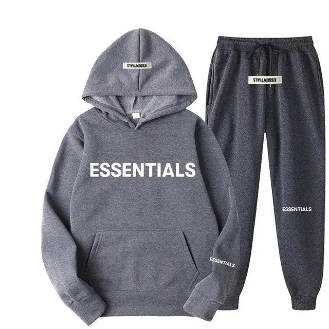 Fear of God Essentials Hoodie and Joggers Set Essentials Logo