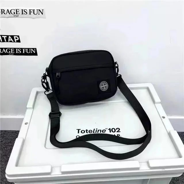 Stone Island Crossbody Bag Compass Logo