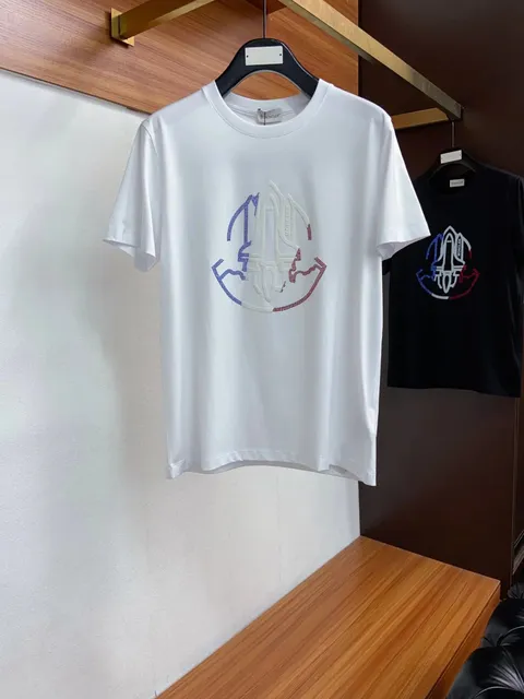 Moncler Logo T-Shirt Crystal-Embellished
