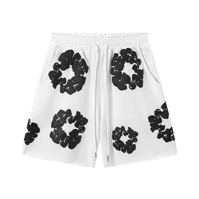 Balenciaga Printed Shorts Floral Print