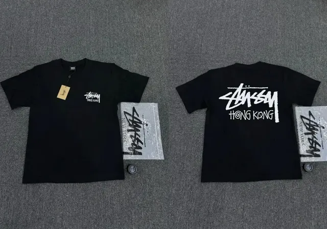 Stüssy × BAPE T-Shirt Hong Kong
