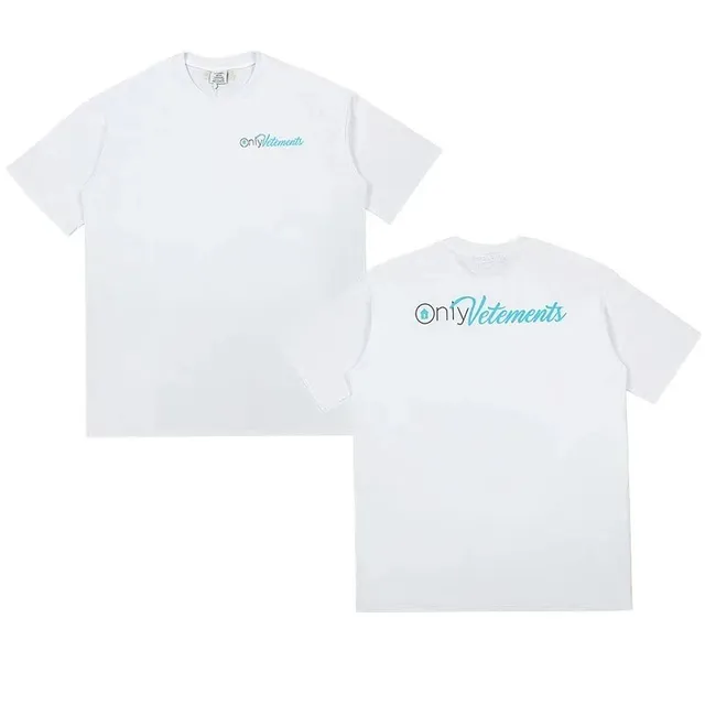 Off-White Logo T-Shirt Teal Script