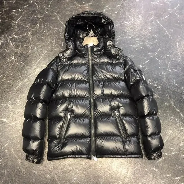 Moncler Down Puffer Jacket Shiny Nylon