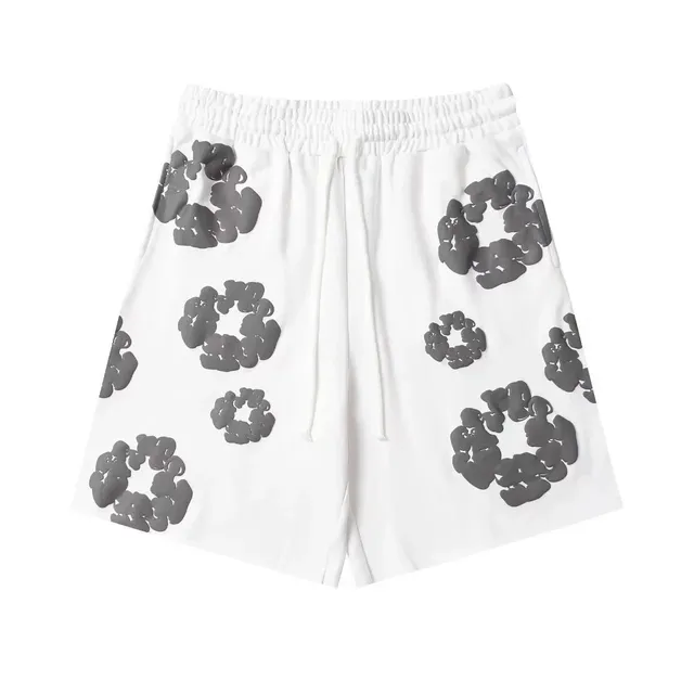 Broken Planet Printed Shorts Cloud Logo Print
